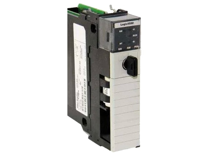 ALLEN BRADLEY 1756-L1M1 LOGIX5550 PROCESSOR WITH 512KBYTE EXPANSION MEMORY