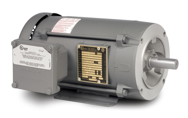 BALDOR CL5023A  MOTOR 1HP 1725RPM 1PH 60HZ 56C X3524L XPFC F1
