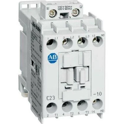 ALLEN BRADLEY 100-C09DJ400 CONTACTOR, SCREW TERMINALS, 4KW/400V, COIL 2 TERMINALS, COIL TERMINALS AT LINE SIDE, CONTROL VOLTAGE 24V DC WITH DIODE, 4 N.O. MAIN POLES, SINGEL PACK ALLEN BRADLEY 100-C09DJ400 CONTACTOR, SCREW TERMINALS, 4KW/400V, COIL 2 TERMINALS, COIL TERMINALS AT LINE SIDE, CONTROL VOLTAGE 24V DC WITH DIODE, 4 N.O. MAIN POLES, SINGEL PACK