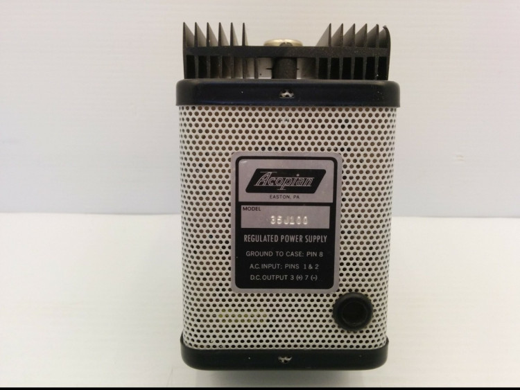 ACOPIAN 35J100 POWER SUPPLY ACOPIAN 35J100 POWER SUPPLY