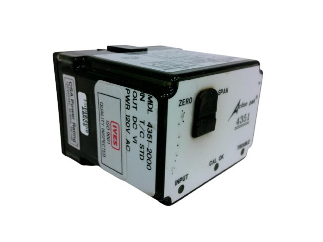 ACTION INSTRUMENTS AP-4351-200 RELAY SIGNAL CONDITIONER 120V ACTION INSTRUMENTS AP-4351-200 RELAY SIGNAL CONDITIONER 120V