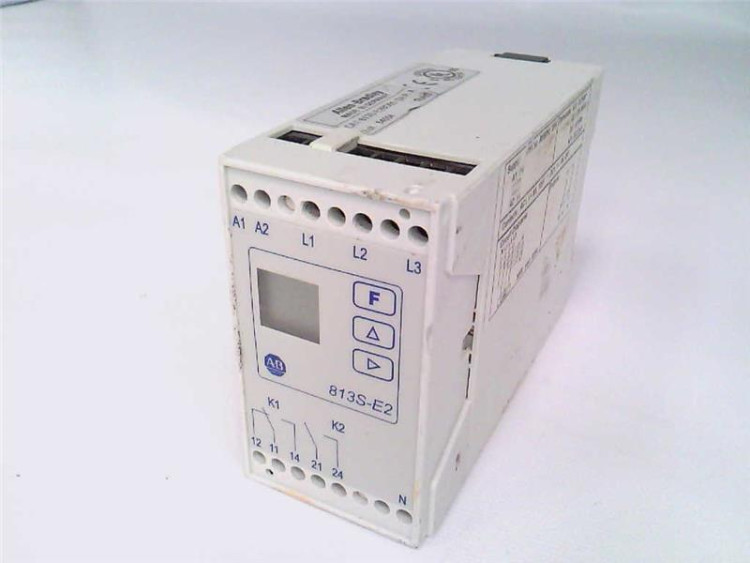 ALLEN BRADLEY 813S-E2BD60 PHASE MONITOR, MONITORING RANGE 150...500V AC, 115V AC, 60 HZ ALLEN BRADLEY 813S-E2BD60 PHASE MONITOR, MONITORING RANGE 150...500V AC, 115V AC, 60 HZ