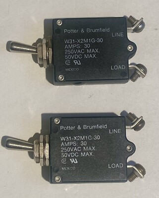 CIRCUIT BREAKER 30AMP 1-POLE 50VDC - 250VAC CIRCUIT BREAKER 30AMP 1-POLE 50VDC - 250VAC