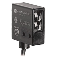 ALLEN BRADLEY 42SMP-7020 PHOTOELECTRIC SENSORS, MINIATURE RECTANGULAR, FIXED FOCUS DIFFUSE, MINIATURE RECTANGULAR, RED LED, 11 - 28 VDC, NPN, COMPLEMENTARY OUTPUTS, CABLE 2 M