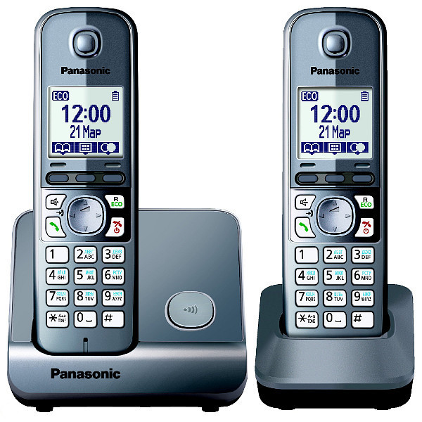 Телефон Panasonic KX-TG6712RUM Телефон Panasonic KX-TG6712RUM