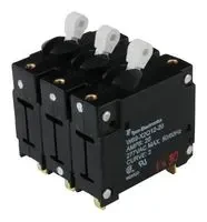 CIRCUIT BREAKER, HYD-MAG, 3P, 277V, 5A; INPUT VOLTAGE VAC:277V; NO. OF POLES:3; CURRENT RATING:5A; INTERRUPTING CAPACITY:5KA; DIELECTRIC STRENGTH:1.5K