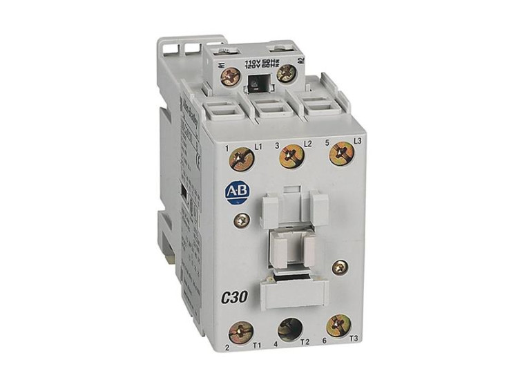 ALLEN BRADLEY 100-C30KD10 CONTACTOR, SCREW TERMINALS, 15KW/400V, COIL 2 TERMINALS, COIL TERMINALS AT LINE SIDE, CONTROL VOLTAGE 110V 50/60HZ, 1 N.O. AUXILIARY CONTACT, SINGEL PACK ALLEN BRADLEY 100-C30KD10 CONTACTOR, SCREW TERMINALS, 15KW/400V, COIL 2 TERMINALS, COIL TERMINALS AT LINE SIDE, CONTROL VOLTAGE 110V 50/60HZ, 1 N.O. AUXILIARY CONTACT, SINGEL PACK