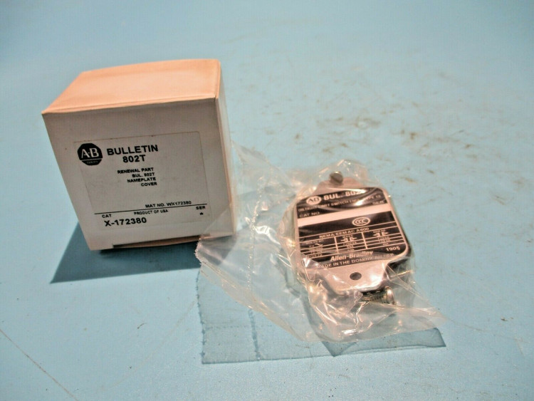 ALLEN BRADLEY X-172380 ASSEMBLY,COVER FOR LIMIT SWITCH ALLEN BRADLEY X-172380 ASSEMBLY,COVER FOR LIMIT SWITCH