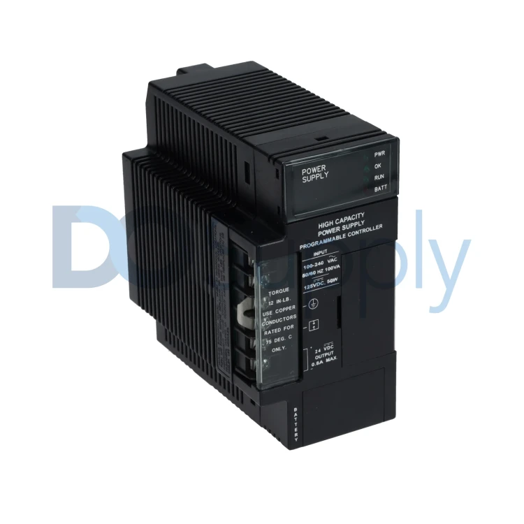 FANUC IC693PWR330  POWER SUPPLY, 120 240 VAC, 125 VDC, HIGH CAPACITY. BATTERY NOT INCLUDE D. BATTERY IS NOW INCLUDED IN THE CPU BACKPLANE BOX.