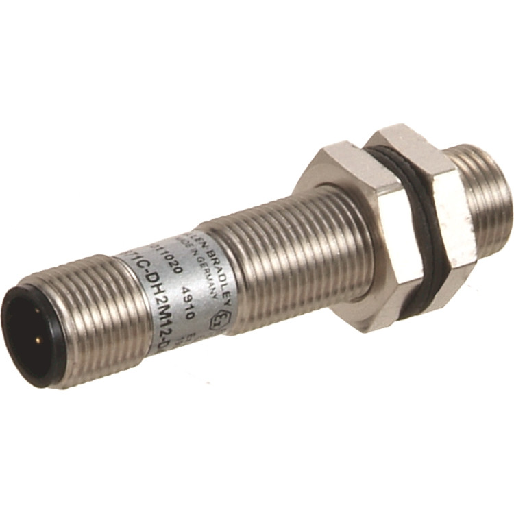 ALLEN BRADLEY 871C-DH8M18-D4 INDUCTIVE PROXIMITY SENSORS, NAMUR, INTRINSICALLY SAFE, 18 MM DIA, UNSHIELDED, LENGTH 50 MM, SENSING RANGE 8 MM, 2-WIRE, QD 4 PIN MICRO ALLEN BRADLEY 871C-DH8M18-D4 INDUCTIVE PROXIMITY SENSORS, NAMUR, INTRINSICALLY SAFE, 18 MM DIA, UNSHIELDED, LENGTH 50 MM, SENSING RANGE 8 MM, 2-WIRE, QD 4 PIN MICRO