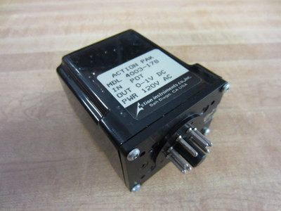 ACTION INSTRUMENTS 4003-178 0-1VDC 120VAC 8 PIN ACTION INSTRUMENTS 4003-178 0-1VDC 120VAC 8 PIN