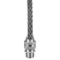 CORD GRIP STRAIGHT MALE 1/2INCH NPT STRAIN RELIEF
