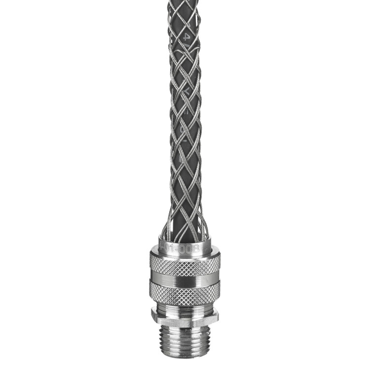 CORD GRIP STRAIGHT MALE 1/2INCH NPT STRAIN RELIEF