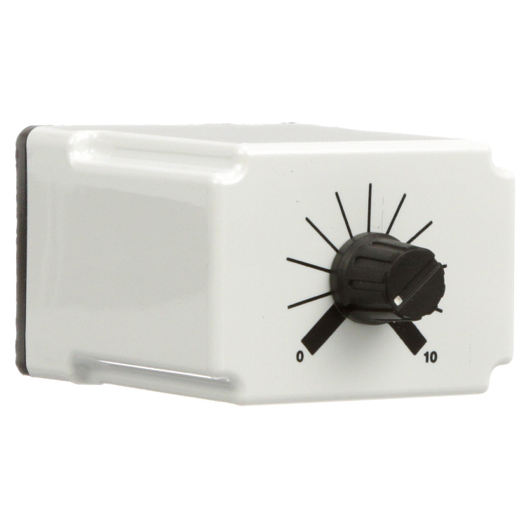 AMPERITE 120AP.1-60C TIME DELAY RELAY, DPDT, 60SEC, 120VAC; CONTACT CONFIGURATION:DPDT; NOM INPUT VOLTAGE:120V AC; DELAY TIME RANGE:0.1S TO 60S; TIMING ADJUSTMENT:KNOB; RE AMPERITE 120AP.1-60C TIME DELAY RELAY, DPDT, 60SEC, 120VAC; CONTACT CONFIGURATION:DPDT; NOM INPUT VOLTAGE:120V AC; DELAY TIME RANGE:0.1S TO 60S; TIMING ADJUSTMENT:KNOB; RE
