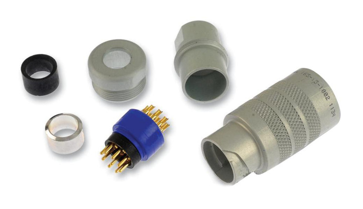 AMPHENOL 165-15-1002 CIRCULAR CONNECTOR RECEPTACLE 9POS CABLE; CONNECTOR TYPE:CIRCULAR INDUSTRIAL; CONNECTOR BODY MATERIAL:ALUMINIUM; GENDER:RECEPTACLE; CONTACT GENDER:PIN