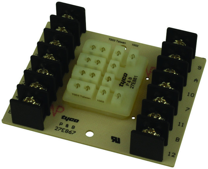 TYCO 27E867  RELAY SOCKET; SOCKET MOUNTING:PANEL; CURRENT RATING:10A; SOCKET TERMINALS:SCREW; VOLTAGE RATING:240V AC; NO. OF PINS:5; ACCESSORY TYPE:RELAY SOCKET; F