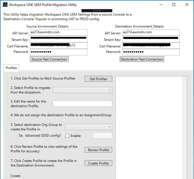 Migration from UWL BE to PRO, 1 User