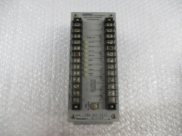 AIRPAX 803210270 TACHOMETER AIRPAX 803210270 TACHOMETER