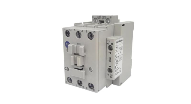 ALLEN BRADLEY 800EP-SB32 22.5MM 3 POS. SEL. SWITCH OPERATOR, NON-ILLUM., RD. PLAS. (IP66, 4/4X/13), STD. KNOB, SPRG. FROM LT. AND RT., BLK. KNOB / WHT. INSERT