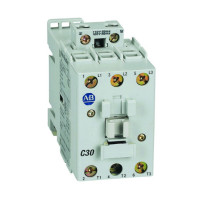 ALLEN BRADLEY 100-C37DJ10 CONTACTOR, SCREW TERMINALS, 18.5KW/400V, COIL 2 TERMINALS, COIL TERMINALS AT LINE SIDE, CONTROL VOLTAGE 24V DC WITH DIODE, 1 N.O. AUXILIARY CONTACT, SINGEL PACK