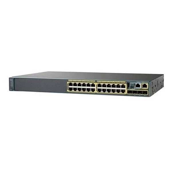 Catalyst 2960S 24 GigE PoE 370W, 2 x 10G SFP+ LAN Base
