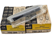 ALLEN BRADLEY 700-CR9 DUMMY CONTACT CARTRIDGE - BLACK (TYPE R AND RM RELAY