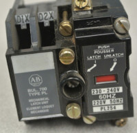 ALLEN BRADLEY 700-PLLA2 MECHANICAL LATCH 230-240VAC 60HZ FOR RELAY