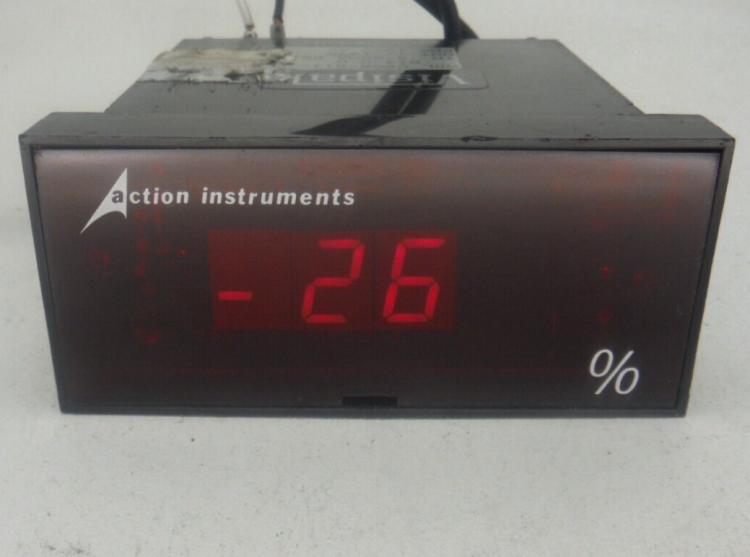 ACTION INSTRUMENTS V508-5011-0 DIGITAL INDICATOR DISPLAY 4/20MA 120VAC