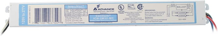 ADVANCE BALLAST ICN2M32MC BALLAST ADVANCE BALLAST ICN2M32MC BALLAST