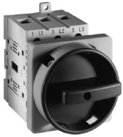 ALLEN BRADLEY 194E-E80-1753 LOAD SWITCH, FRONT/DOOR MOUNTING-SCREW FIXING, 80A, ON-OFF SWITCH, 90 DEGREES, 0-1, 0H.9, 3 POLES