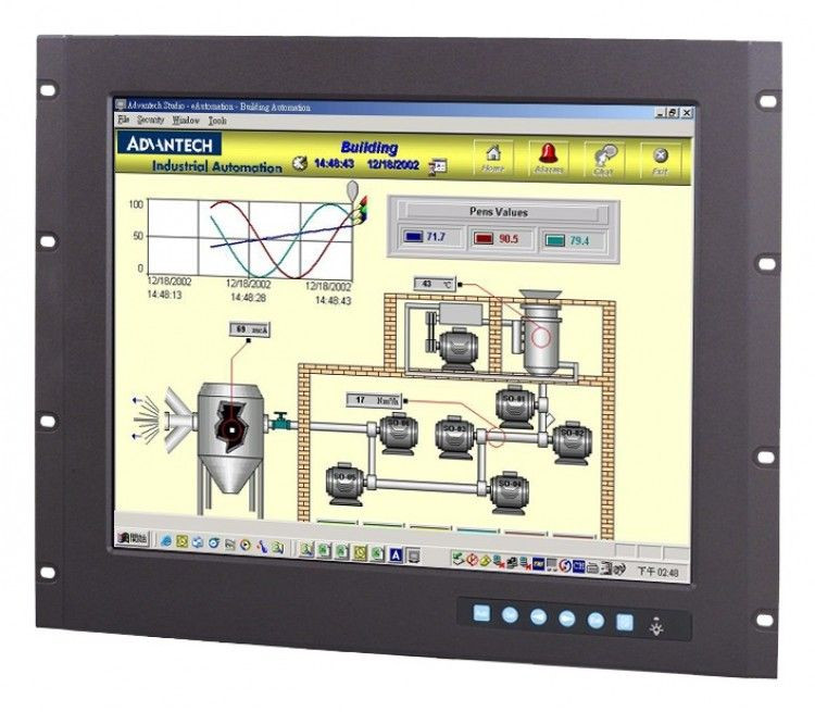 ADVANTECH FPM3191GXCE LCD DISPLAY, 19" INDUSTRIAL MONITOR WITH VGA, DVI ADVANTECH FPM3191GXCE LCD DISPLAY, 19" INDUSTRIAL MONITOR WITH VGA, DVI