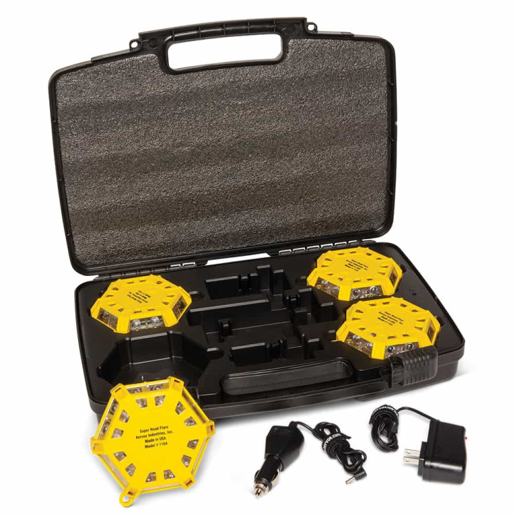 AERVOE INDUSTRIES 1167 (PRICE/KT) 4-SUPER FLARE KIT W/ AMBER LEDS AERVOE INDUSTRIES 1167 (PRICE/KT) 4-SUPER FLARE KIT W/ AMBER LEDS