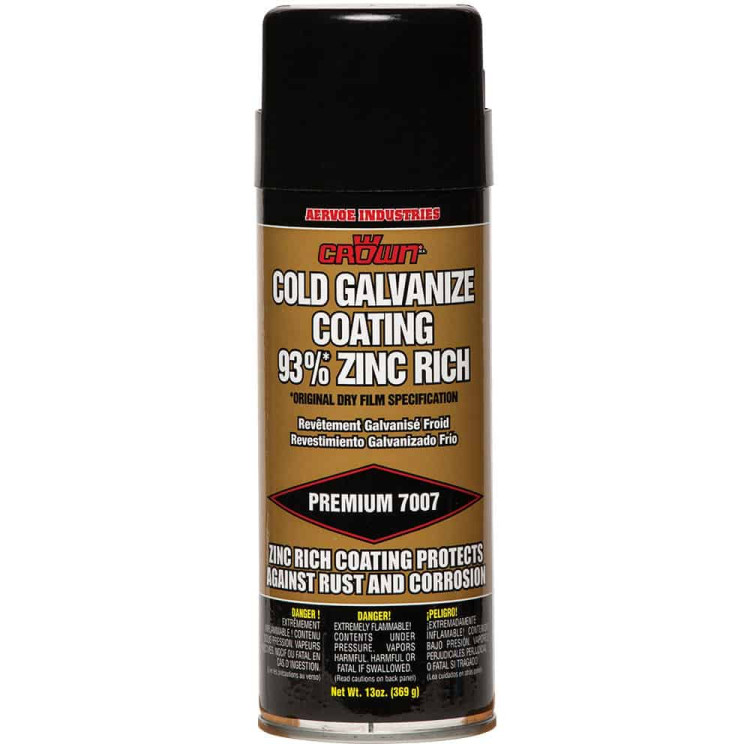 AERVOE INDUSTRIES 7007 (PRICE/CAN, 12CAN/CS) COLD GALVANIZING COMPOUND AERVOE INDUSTRIES 7007 (PRICE/CAN, 12CAN/CS) COLD GALVANIZING COMPOUND