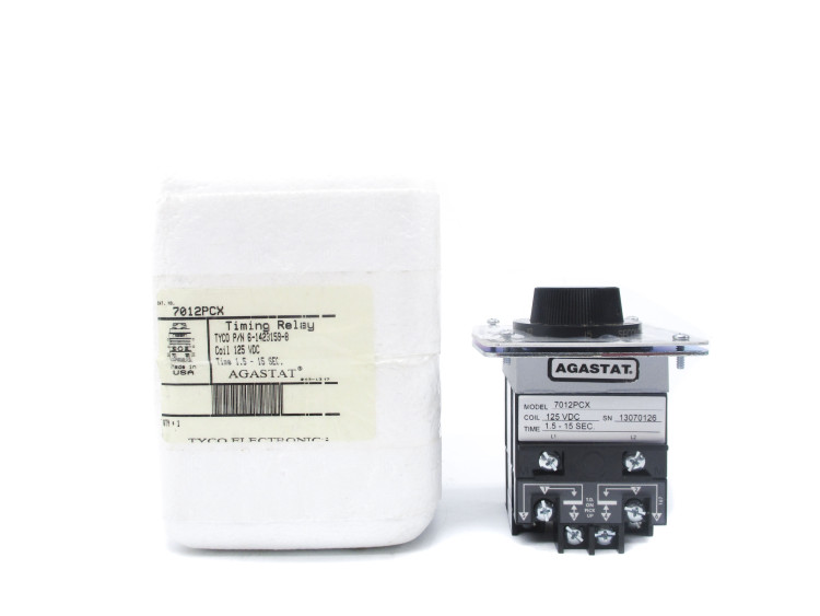 AGASTAT 7012PCX 7012PCX=RLY,STD,ON,2P,125VDC, ;ROHS COMPLIANT: NO