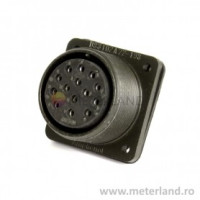 AMPHENOL 3102A22-19P CONNECTOR 14P 16 PIN CONTACTS