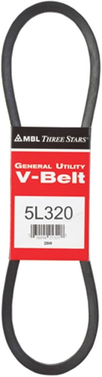 MBL THREE STAR BELT V-BELT HI-POWER 21/32X62X13/32IN MBL THREE STAR BELT V-BELT HI-POWER 21/32X62X13/32IN