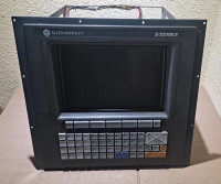 ALLEN BRADLEY 160745 OPERATOR PANEL SERIES 9 CRT W/OPERATOR SWITCHES