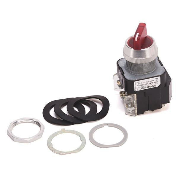 ALLEN BRADLEY 800T-16JG17KE7AX SELECTOR SWITCH ILLUMINATED GREEN 3POSITION ALLEN BRADLEY 800T-16JG17KE7AX SELECTOR SWITCH ILLUMINATED GREEN 3POSITION