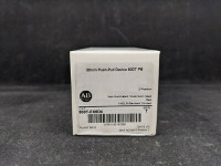 ALLEN BRADLEY 800T-FX6D4 30.5MM TYPE 4/13 2 POS. PB-NON-ILLUM., MUSHROOM HD (PUSH-PULL), RED, 1 NCLB