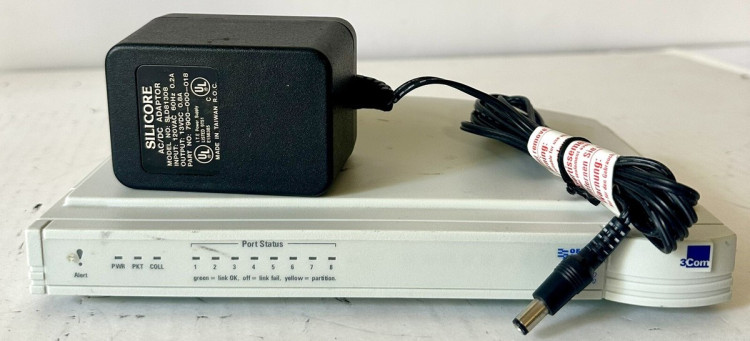 3COM 3C1670 OFFICECONNECT HUB 8/TPO 8RJ45 3COM 3C1670 OFFICECONNECT HUB 8/TPO 8RJ45