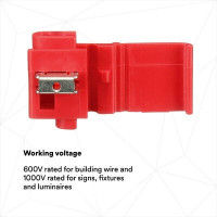 3M 588 TAP CONNECTOR SELF-STRIPPING 22-16AWG 600V