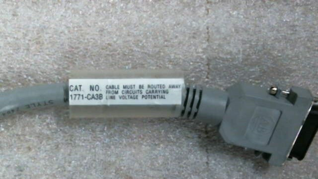 ALLEN BRADLEY 1771-CA3B CABLE ASSEMBLY ALLEN BRADLEY 1771-CA3B CABLE ASSEMBLY