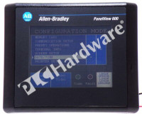 ALLEN BRADLEY 2711-T6C9L1 PV600 COLOR TOUCH, RS232 (DH485) AND RS232 PRINT