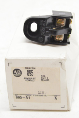 ALLEN BRADLEY 895-A1 1 N.O CONTACT ALLEN BRADLEY 895-A1 1 N.O CONTACT