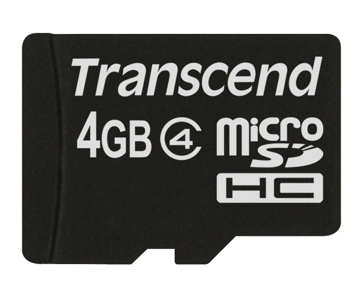 Transcend TS4GUSDC4, microSDHC 4GB class4 (без адаптера) Transcend TS4GUSDC4, microSDHC 4GB class4 (без адаптера)
