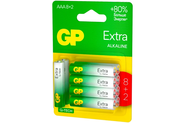 Батарейки GP Extra Alkaline 24AX-2CR2 Extra блистер 2 шт /10/80 Батарейки GP Extra Alkaline 24AX-2CR2 Extra блистер 2 шт /10/80