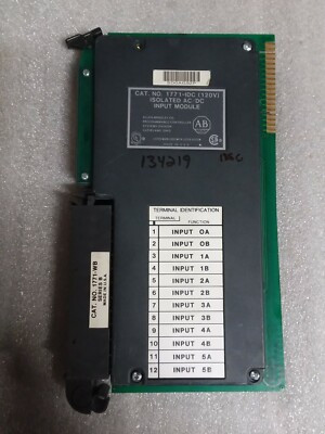 ALLEN BRADLEY 1771-IDC INPUT MODULE ISOLATED 120VAC PLC5