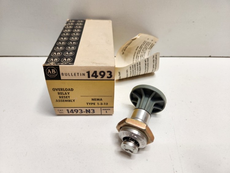 ALLEN BRADLEY 1493-N3 KIT,OVERLOAD RELAY RESET FOR STARTER ALLEN BRADLEY 1493-N3 KIT,OVERLOAD RELAY RESET FOR STARTER