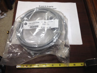 ALLEN BRADLEY 1492-ACABLE025B PRE-WIRED CABLE FOR ANALOG I/O MODULES, CABLE TYPE B, 5 TWISTED PAIR, 22 AWG, W/ 1746-RT26 AND 1746-RT27 CONNECTOR, 2.5 METER (8.2 FEET)