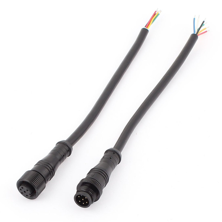 CABLE W/MALE FEMALE 6PIN CONNECTOR CABLE W/MALE FEMALE 6PIN CONNECTOR